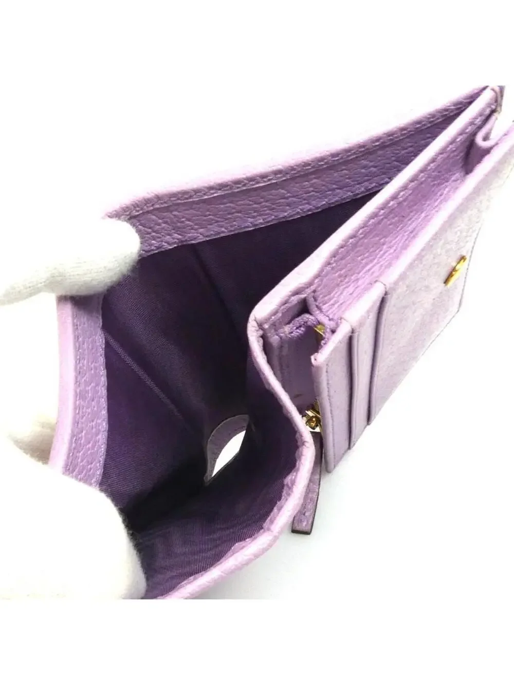 Auth Gucci Flora Bifold Wallet #280398G26B